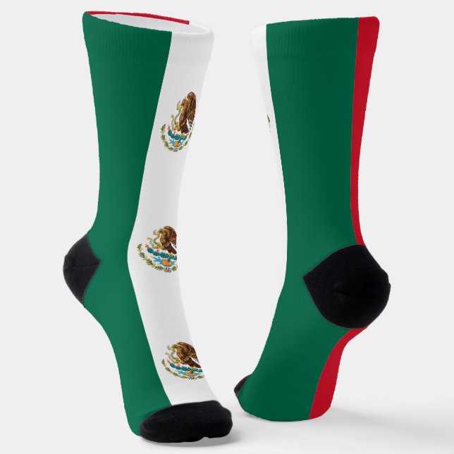 Calcetines Bandera Mexicana (Angular)