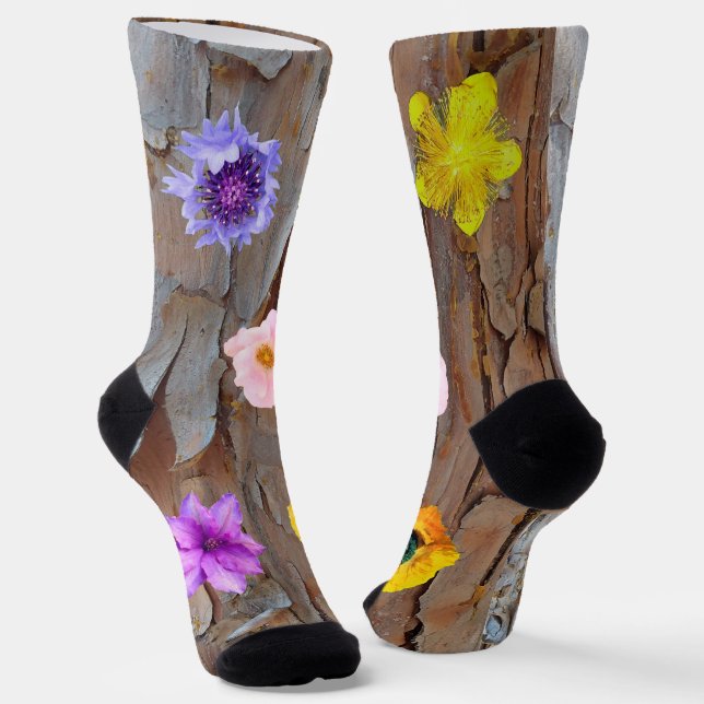 Calcetines Bark y Flores  (Angular)