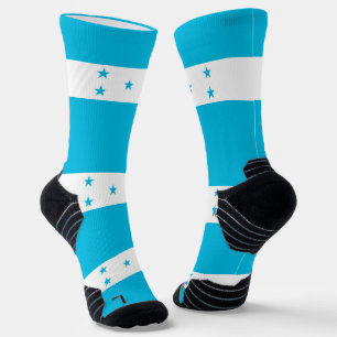 Calcetines Batalla atlética con bandera de Honduras