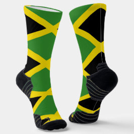 Calcetines Batalla de equipo atlético con bandera de Jamaica