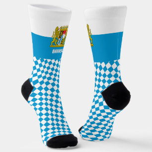 Calcetines Baviera Socks, moda de bandera bávara / deportes