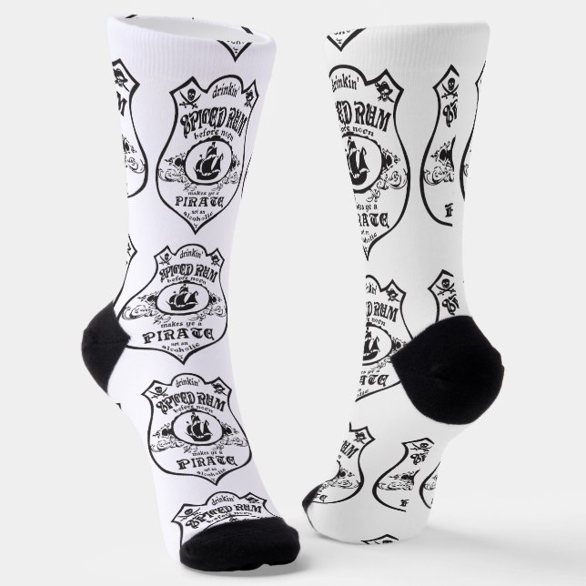 Calcetines Bebida Pirata Ron Especiado Thunder_Cove  (Angular)