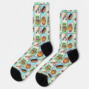 Calcetines Béisbol divertido