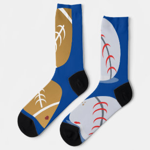 Calcetines Béisbol y Fútbol Mezclados