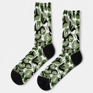 Calcetines Bella Artes de Pea Dulce (Oliva)