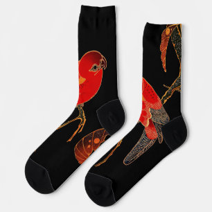 Calcetines Bella Artes Red Parrot