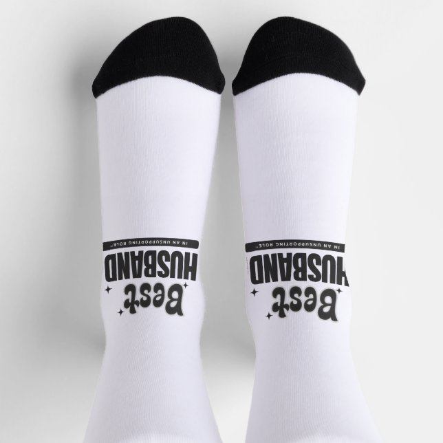 Calcetines BEST HUSBAND in an Unsupporting Role- (Arriba)