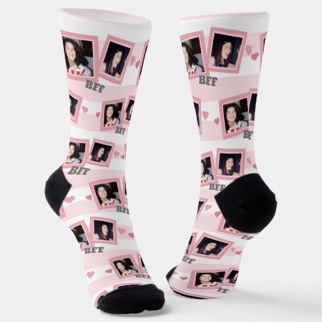 Calcetines BFF Pink Two Photo Socks (Angular)