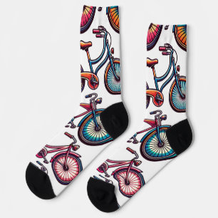 Calcetines Bicicletas divertidas para los amantes del ciclism