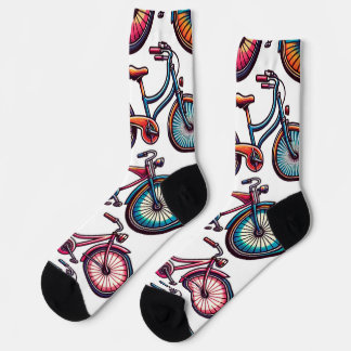Calcetines Bicicletas divertidas para los amantes del ciclism