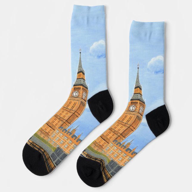 Calcetines Big Ben Londres  (Izquierda)