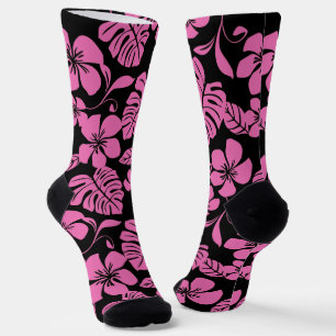 CALCETINES BIKINI ROSA (NEGRO/ROSA)