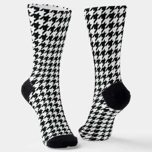 Calcetines Black White Classic Houndstap Check