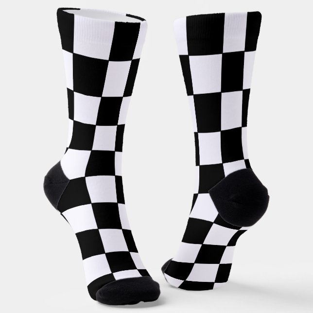 Calcetines Blanco y negro verificados (Angular)