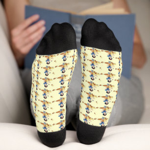 Calcetines blancos de nieve