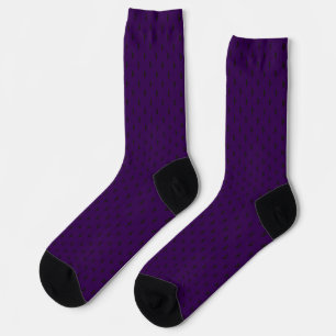 Calcetines Blinky el Murciélago patrón Morado Oscu