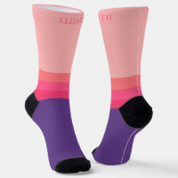 Bloque de color morado rosa oscuro claro personali