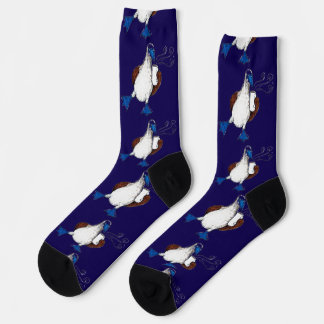 Calcetines Blue Footed Bird Socks