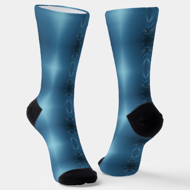 Calcetines Blue Swirls (Angular)