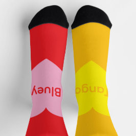 Calcetines Bluey Hugs Reversible