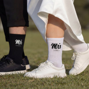 Calcetines Boda de Novia Personalizada