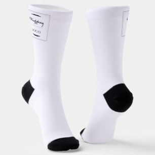 Calcetines Boda Personalizada Elegante Regalo Moderno Person