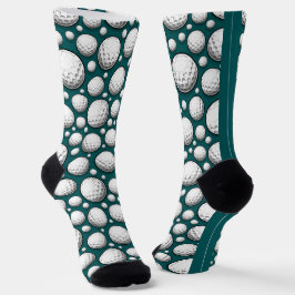 Calcetines Bolas de golf verdes