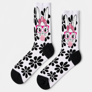Calcetines Bonito de conejo de pascua lindo