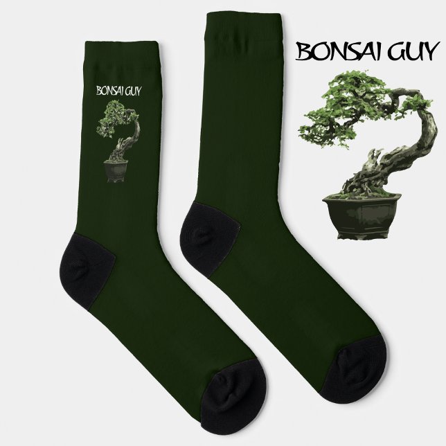 Calcetines Bonsai guy funny quote for bonsai lovers (Subido por el creador)