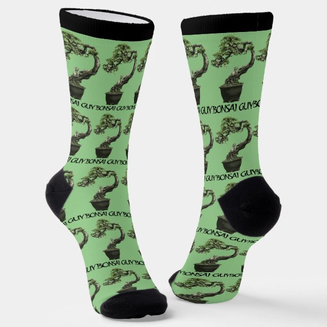 Calcetines Bonsai guy funny quote for bonsai lovers socks (Angular)