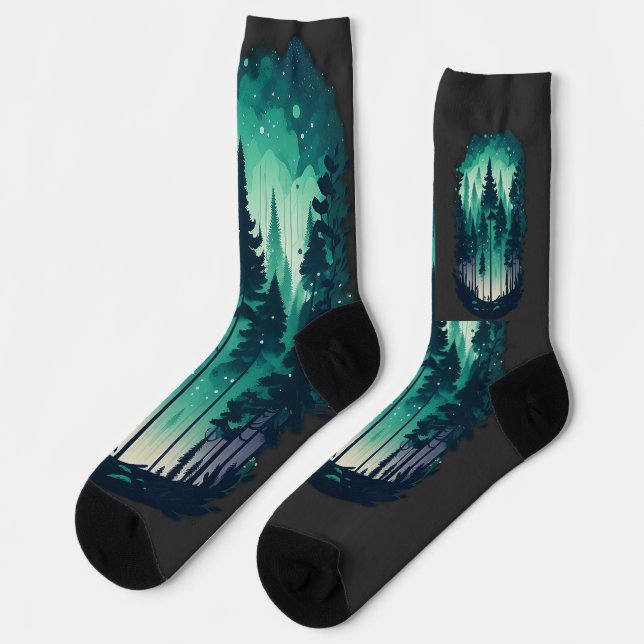 Calcetines Bosque de Pino (Izquierda)