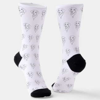 Calcetines Bosquejo de Perro