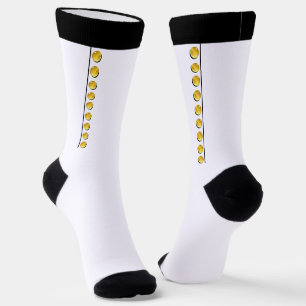 Calcetines Botones de vidrio