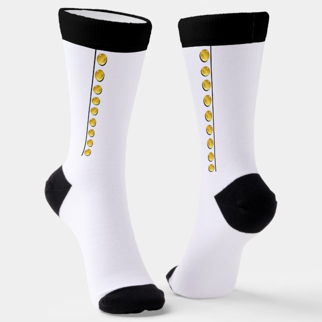 Calcetines Botones de vidrio (Angular)