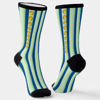 Calcetines Botones de vidrio