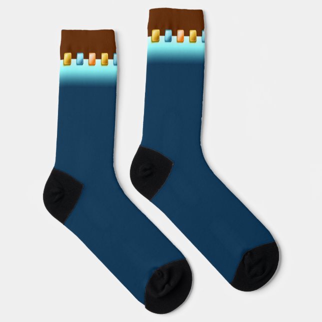 Calcetines Botones plásticos (Derecha)