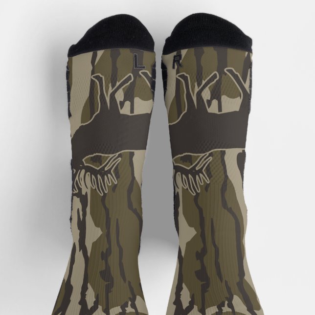 Calcetines Bottomland Camo Hunting Elk (Arriba)