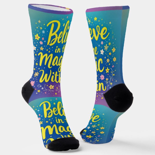 Calcetines Bright Socks Believe In The Magic Within 0039472 (Angular)