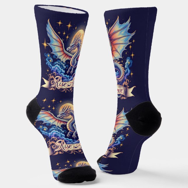 Calcetines Bright Socks Dragon Rise Above 0044072 (Angular)