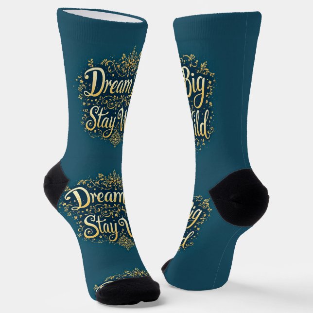 Calcetines Bright Socks Dream Big Stay Wild 0044006 (Angular)