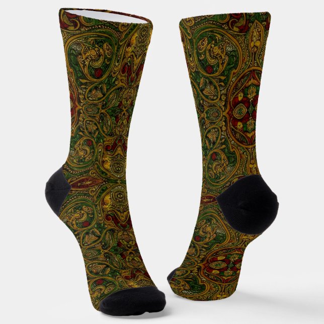 Calcetines Bright Socks Elaborate Seamless Patterns 0039279 (Angular)