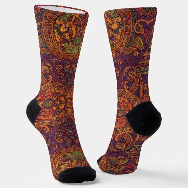 Calcetines Bright Socks Elaborate Seamless Patterns 0039284 (Angular)