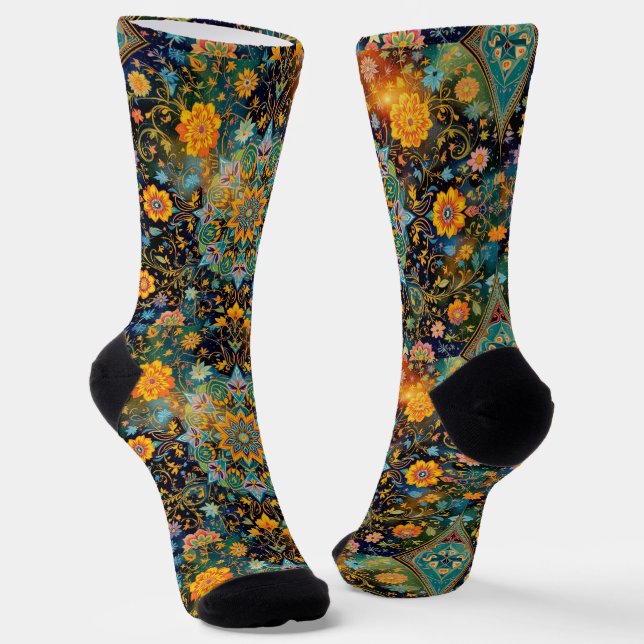 Calcetines Bright Socks Elaborate Seamless Patterns 0039343 (Angular)