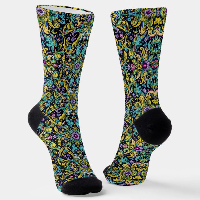 Calcetines Bright Socks Elaborate Seamless Patterns 0039354 (Angular)