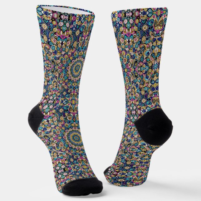 Calcetines Bright Socks Elaborate Seamless Patterns 0039366 (Angular)