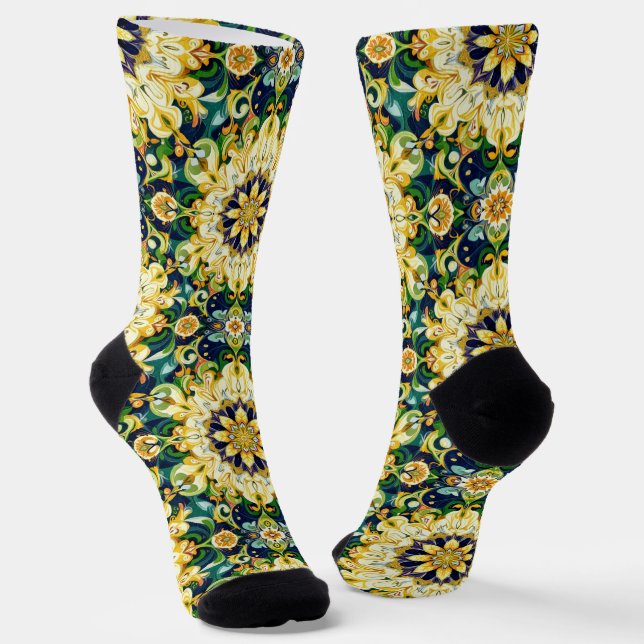 Calcetines Bright Socks Elaborate Seamless Patterns 0039367 (Angular)