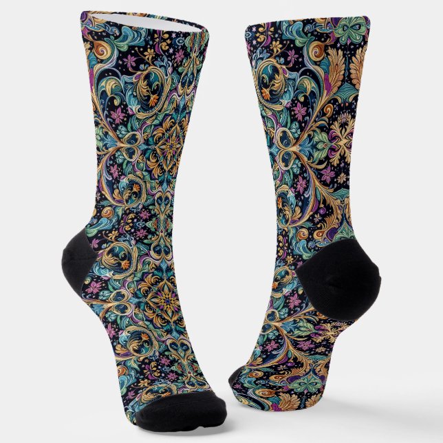 Calcetines Bright Socks Elaborate Seamless Patterns 0039374 (Angular)