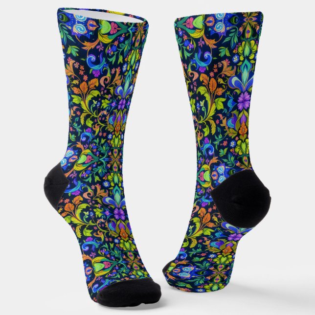 Calcetines Bright Socks Elaborate Seamless Patterns 0039381 (Angular)