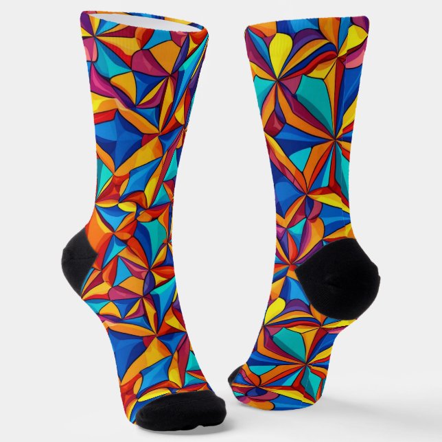 Calcetines Bright Socks Elaborate Seamless Patterns 0039385 (Angular)