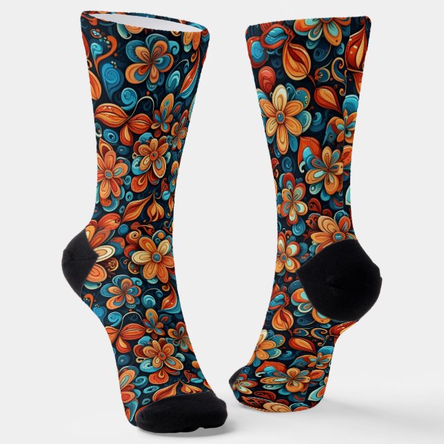 Calcetines Bright Socks Elaborate Seamless Patterns 0039386 (Angular)